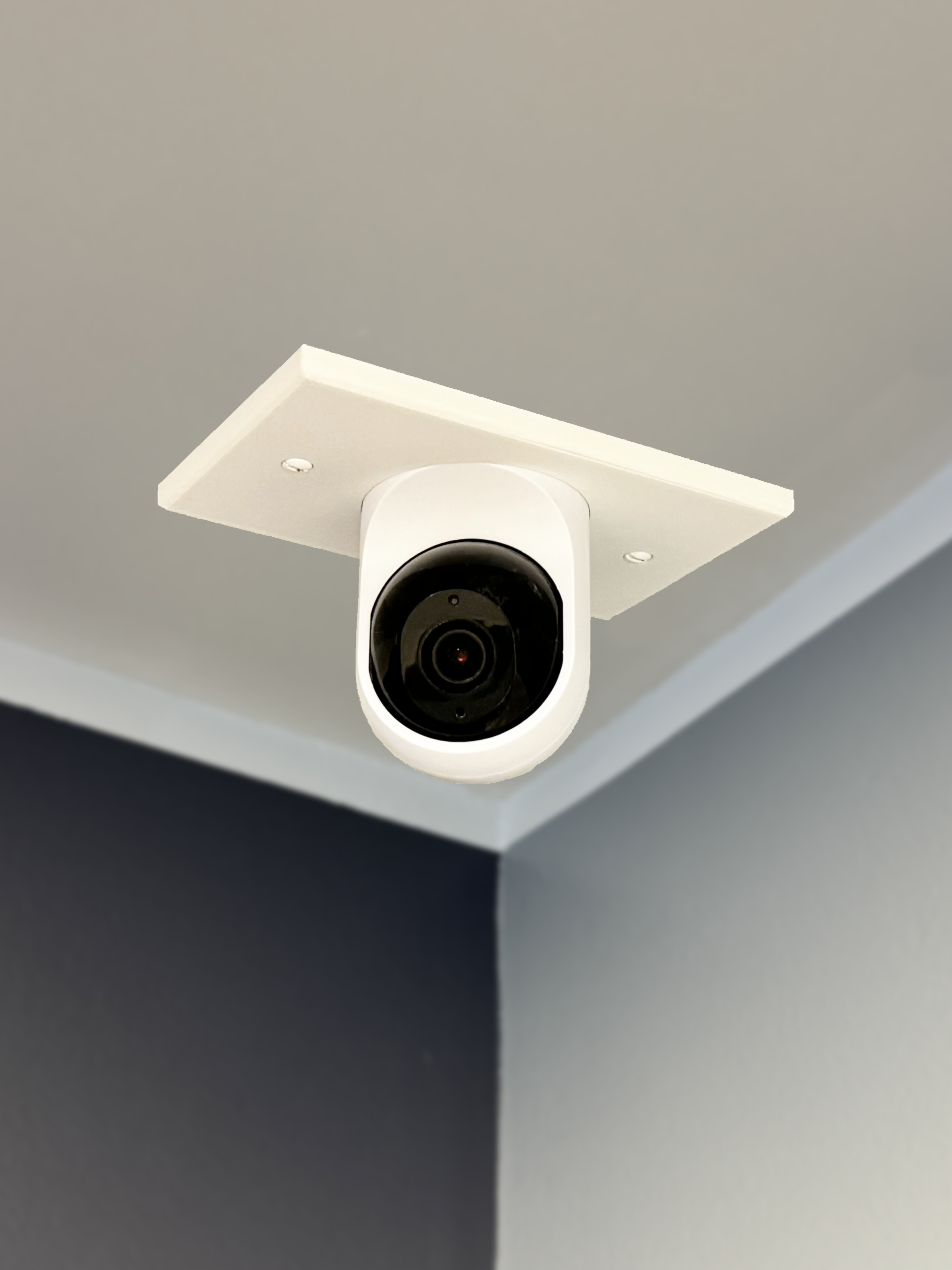 Camera Bracket mounted on a ceiling