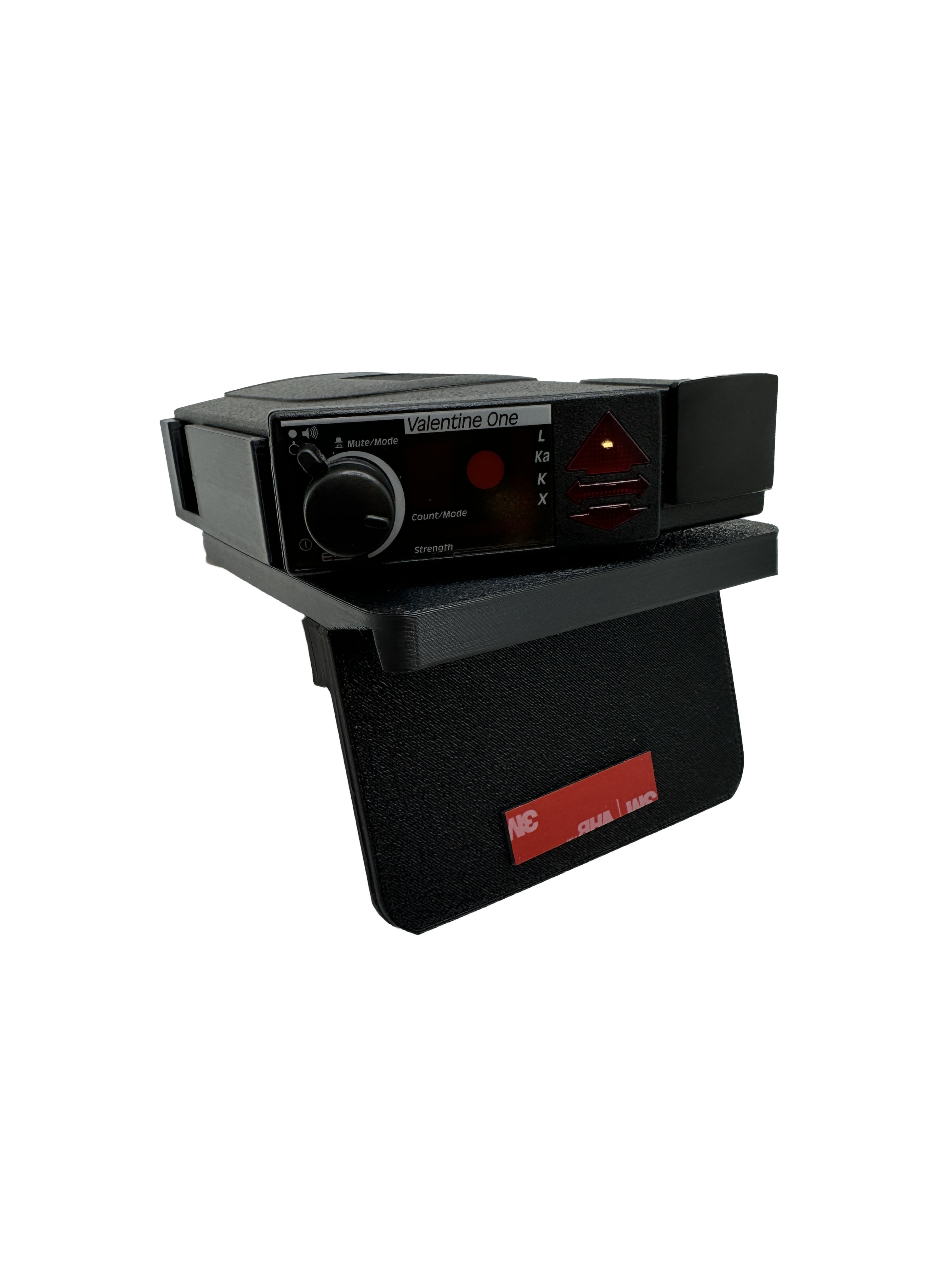 Product photo of the Bartallama3D™ Radar Holder for Valentine One Gen1 compatible with Tesla Vehicles