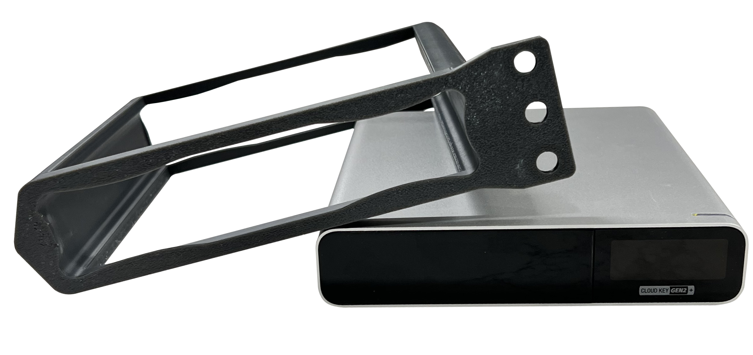Product photo of the Bartallama3D™ 1U Rackmount bracket for Unifi Cloud Key G2