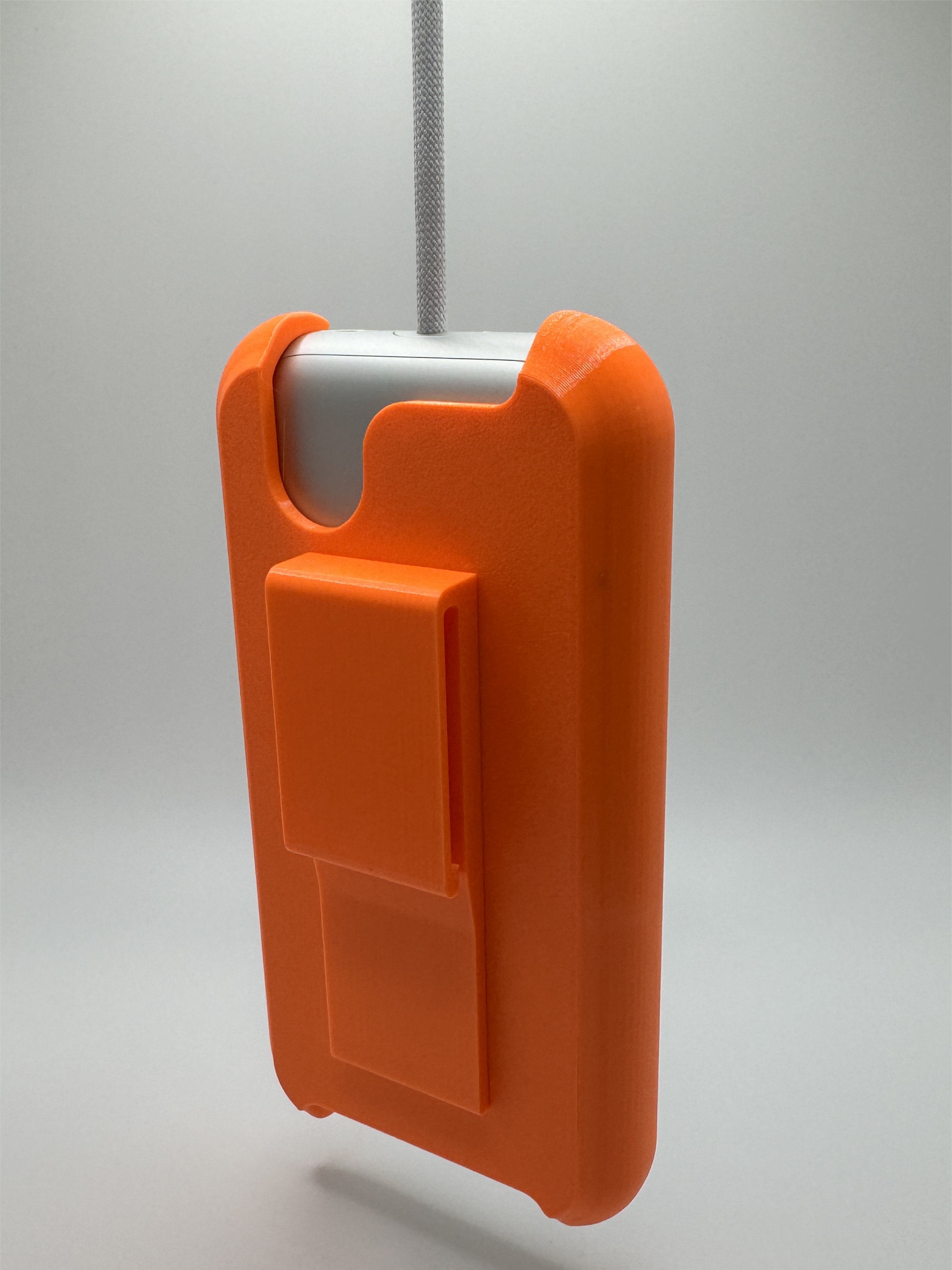 A picture of the holder in Orange